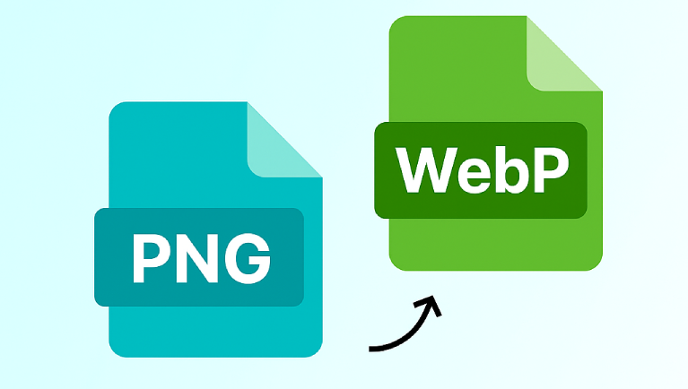 PNG to WEBP conversion